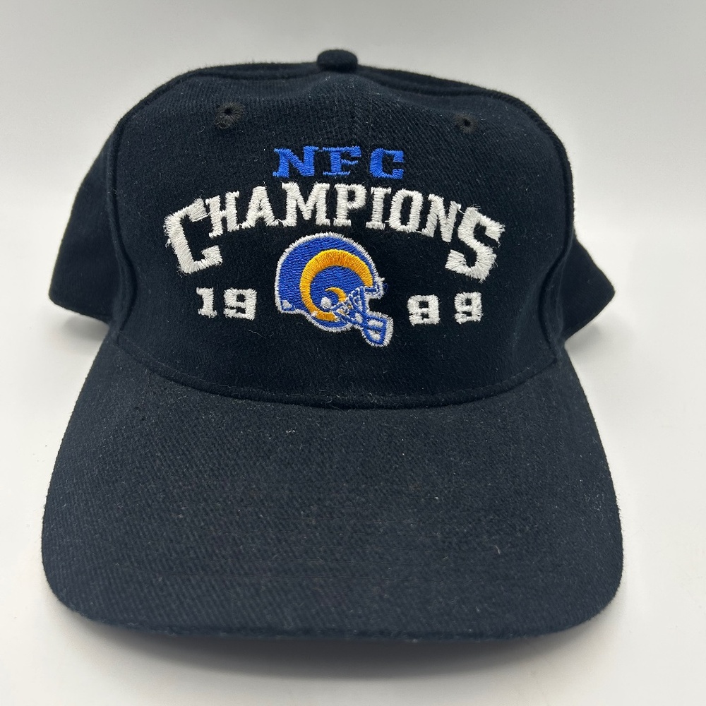 Vintage 1999 Rams NFC Champion Hat